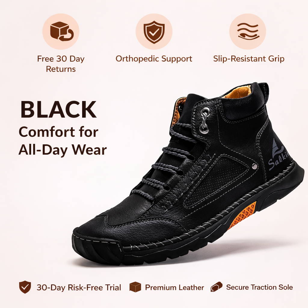 Men’s Comfort Leather Boots