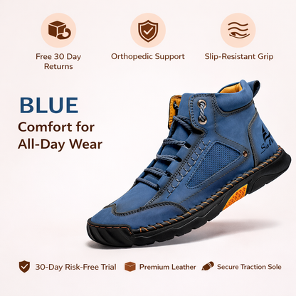 Men’s Comfort Leather Boots